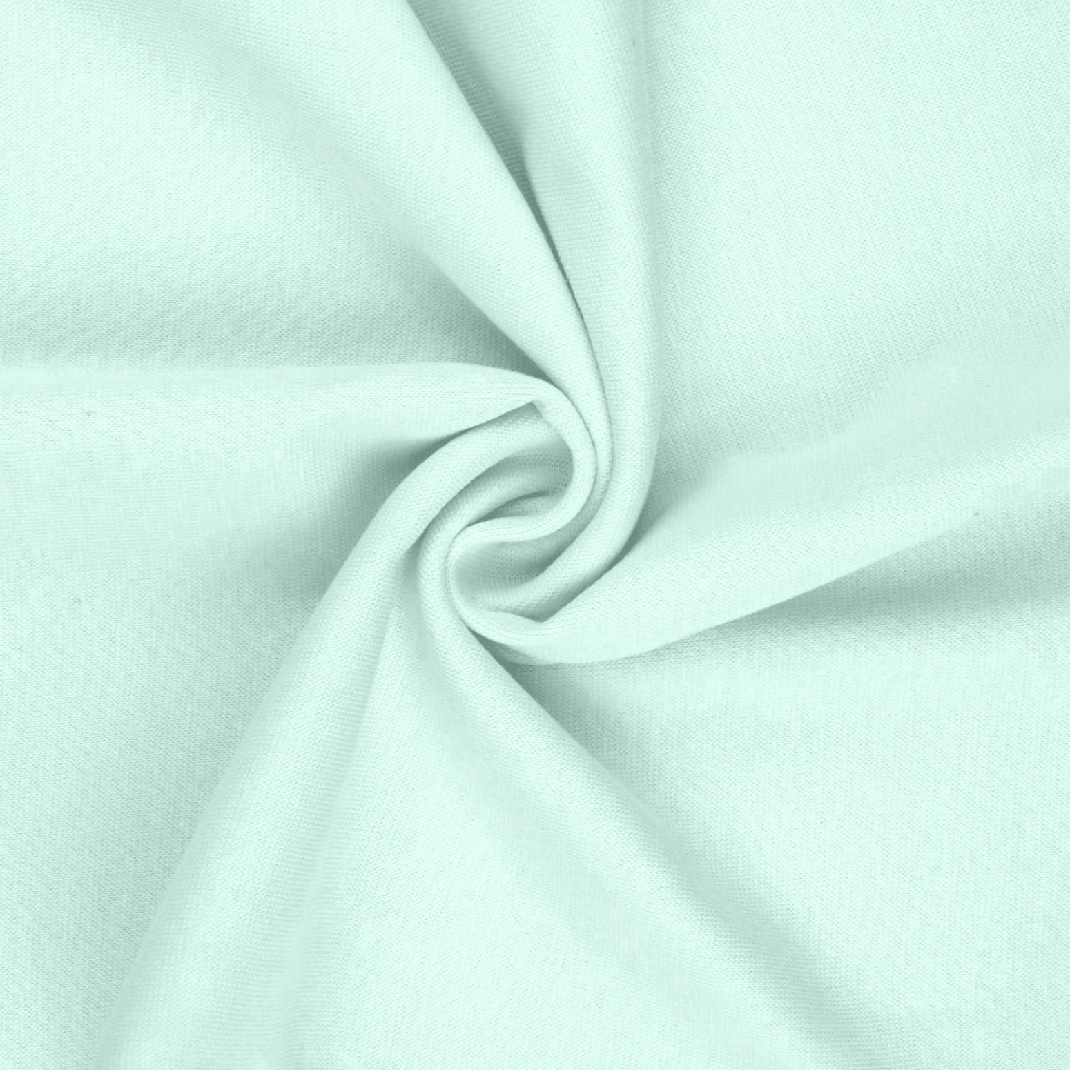 Bündchen Helles Mint - Feinstrick Bündchen