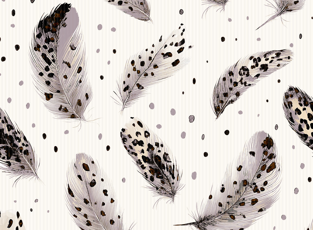 Feathers Rib Jersey *2026 Cuties Serie* Staghorn Eigenproduktion