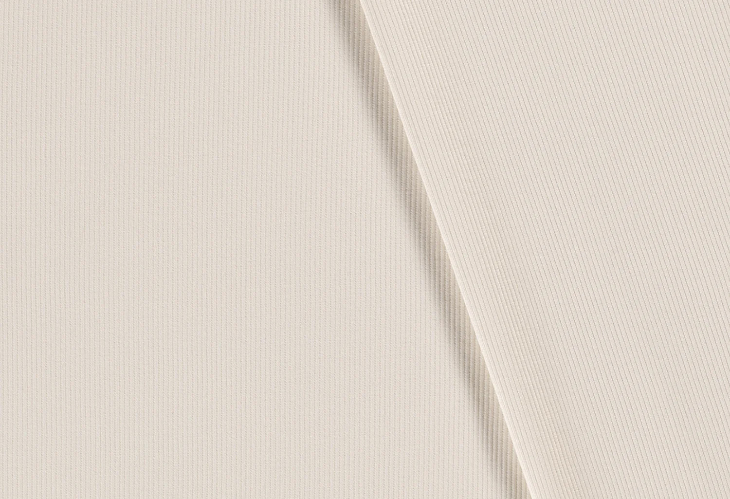 Rib Jersey Creme - Baumwolljersey - Oeketex