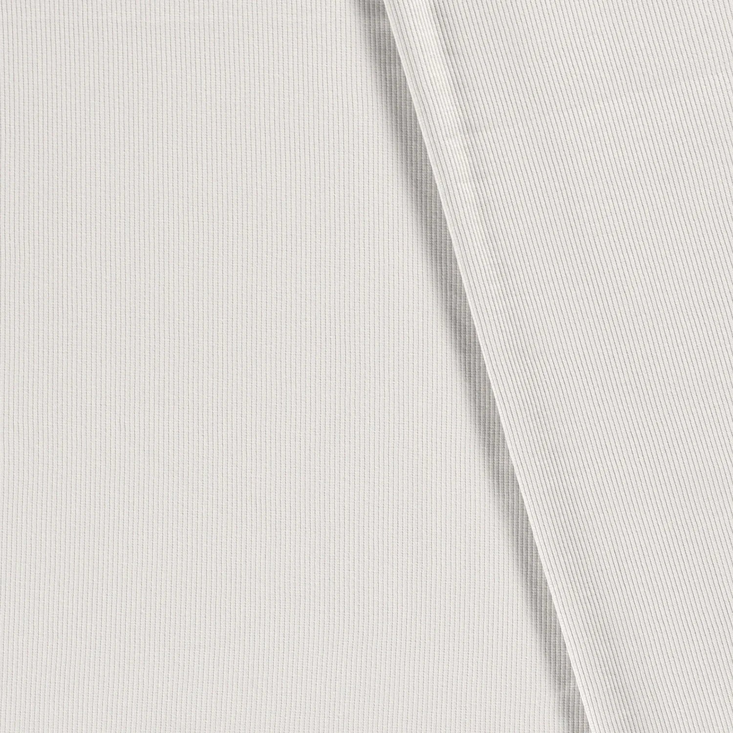 Rib Jersey hellgrau - Baumwolljersey - Oeketex