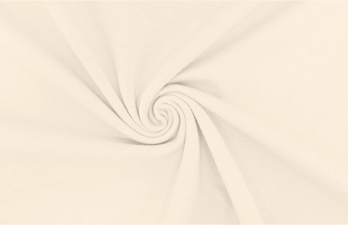 Super Sonderpreis Uni Jersey creme - Baumwolljersey - Oeketex