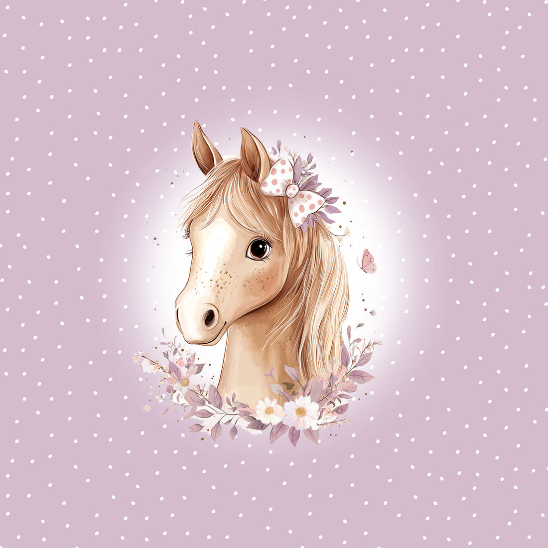 VORBESTELLUNG!! 70cm!! Beautiful Horse Jersey Panel *Horse Love 2026 Serie* - Staghorn Eigenproduktion
