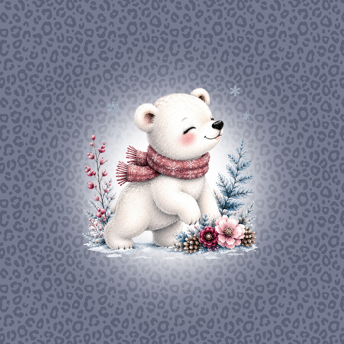 VORBESTELLUNG!! 70cm!! Leo Eisbär Panel Bio Sweat *Winter 2026 Serie* - Staghorn Eigenproduktion