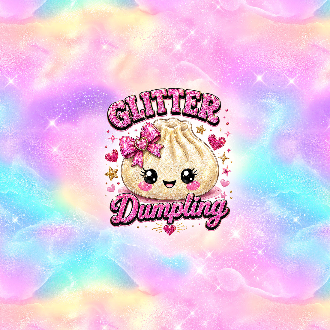 70cm!! Pink Dumpling Fox Panel Jersey *Bunter Herbst Serie* - Staghorn Eigenproduktion