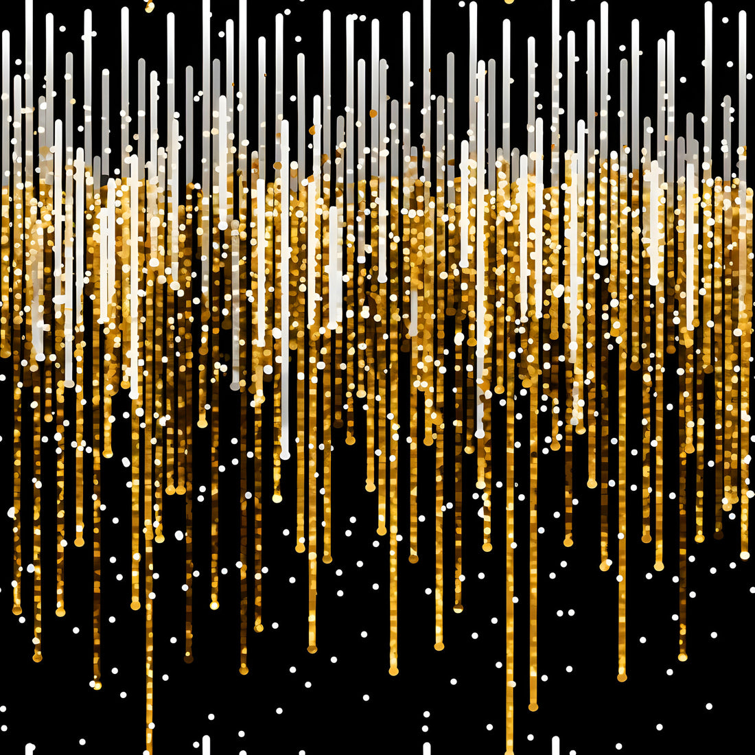 Golden &amp; Silver Glimmer New Years Girls Serie 2027