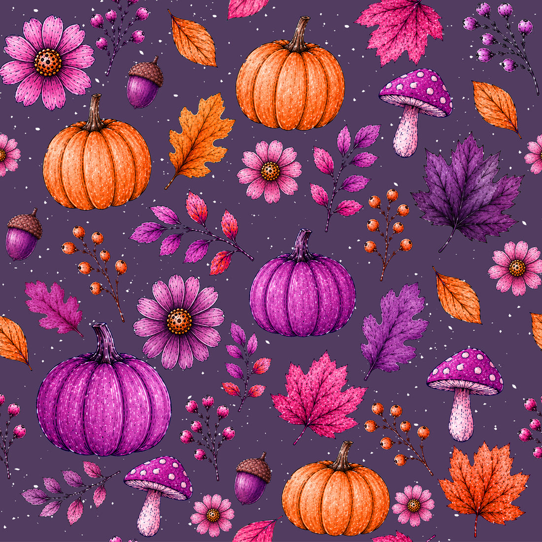 VORBESTELLUNG!! Pumpkins Purple Bio Sweat *Design Days - Halloween* - Staghorn Eigenproduktion
