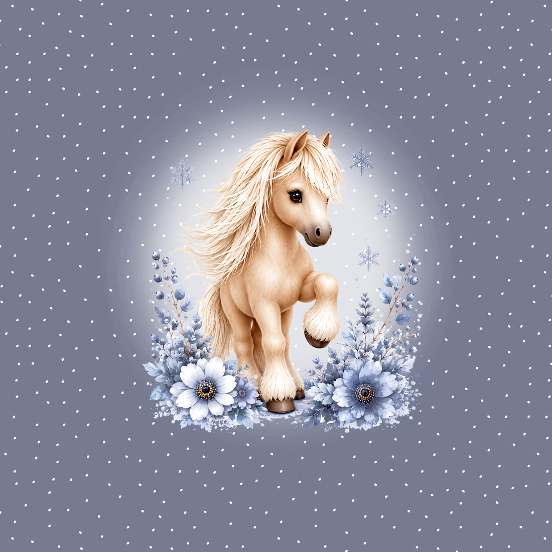 VORBESTELLUNG!! 70cm!! Winter Pony Panel Bio Sweat *Winter 2026 Serie* - Staghorn Eigenproduktion