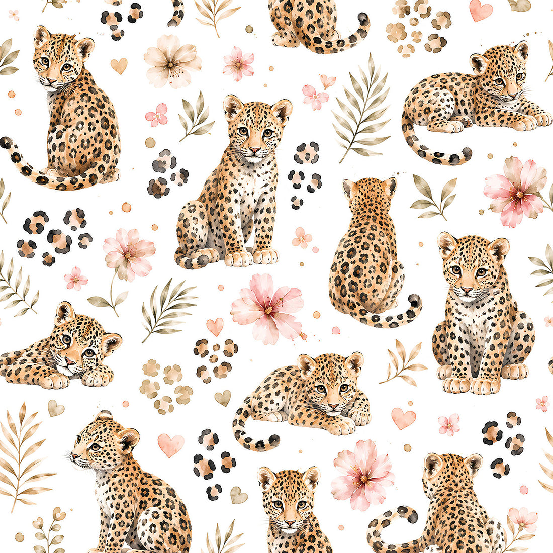 Leopard Allover New Years Girls Serie 2027