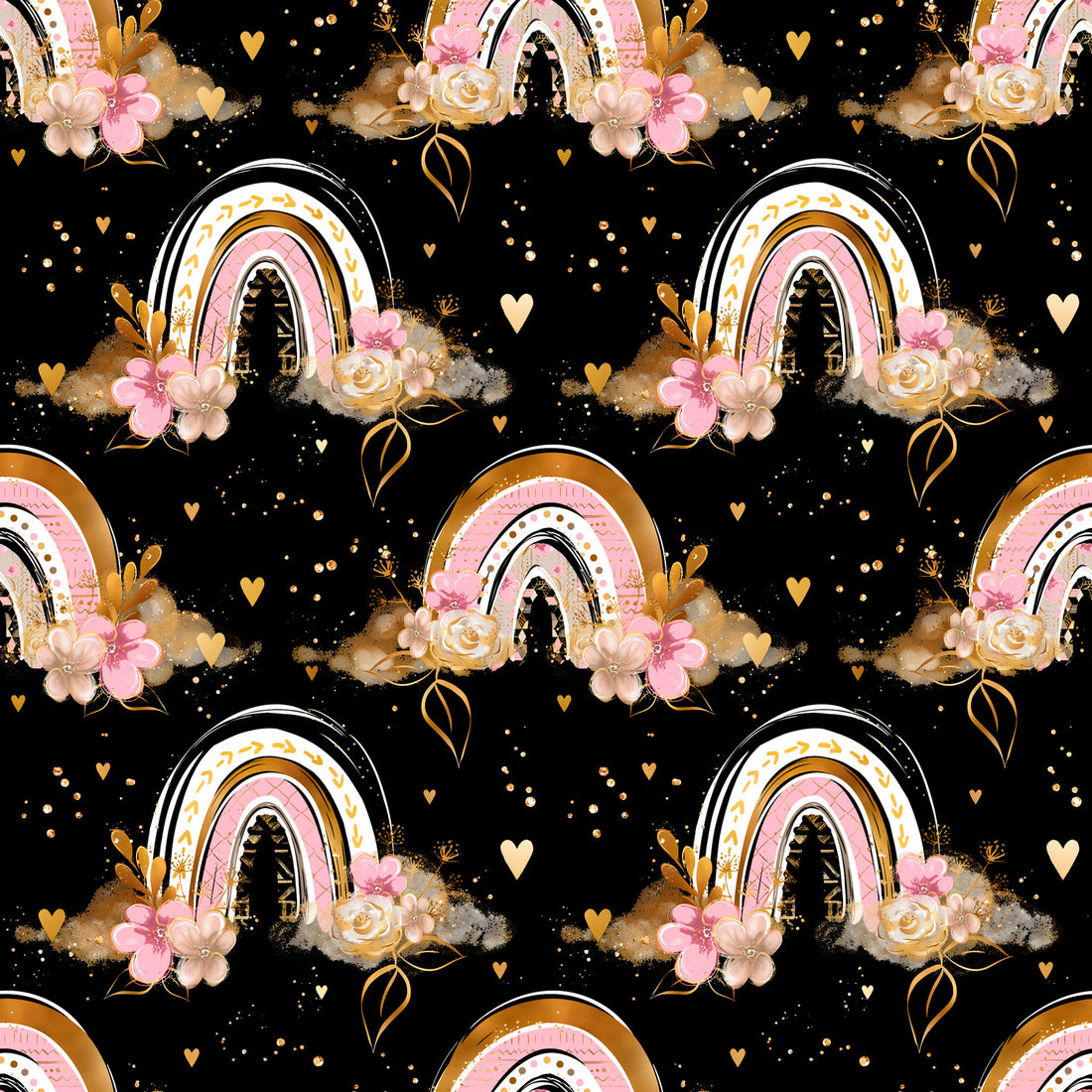 Rainbows Black New Years Girls Serie 2027