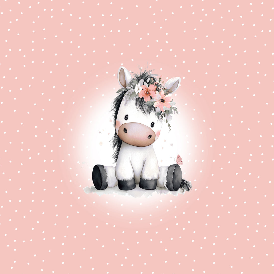 VORBESTELLUNG!! 70cm!! Rosa Cutie Pony Jersey Panel *Horse Love 2026 Serie* - Staghorn Eigenproduktion