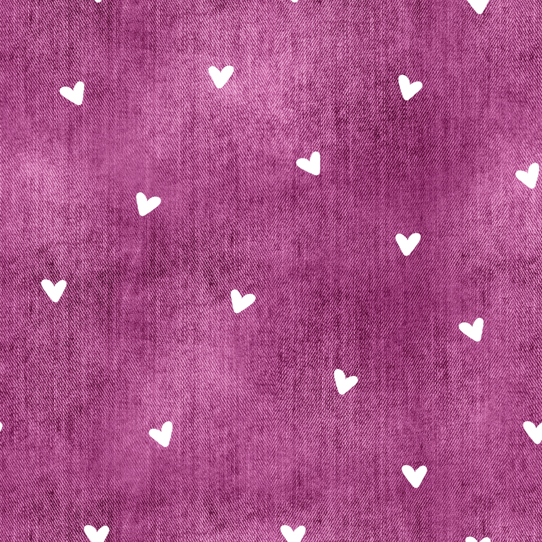 Berry Jeans Optik Hearts Jersey *Cuties Rib 2026 Serie* - Staghorn Eigenproduktion