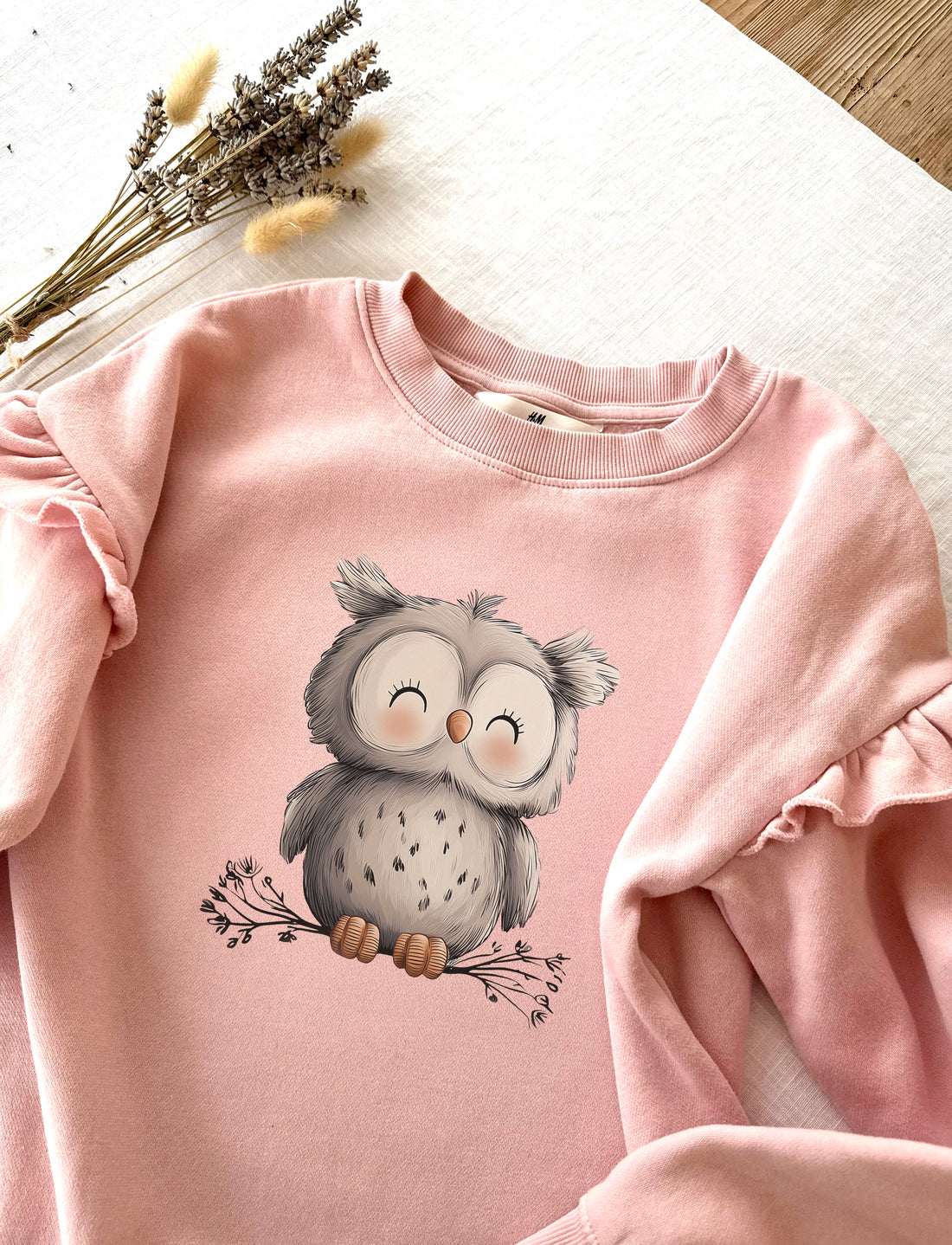 NEU!!! Bügelbild *Cutie Owl Staghorn exklusiv Eigenproduktion