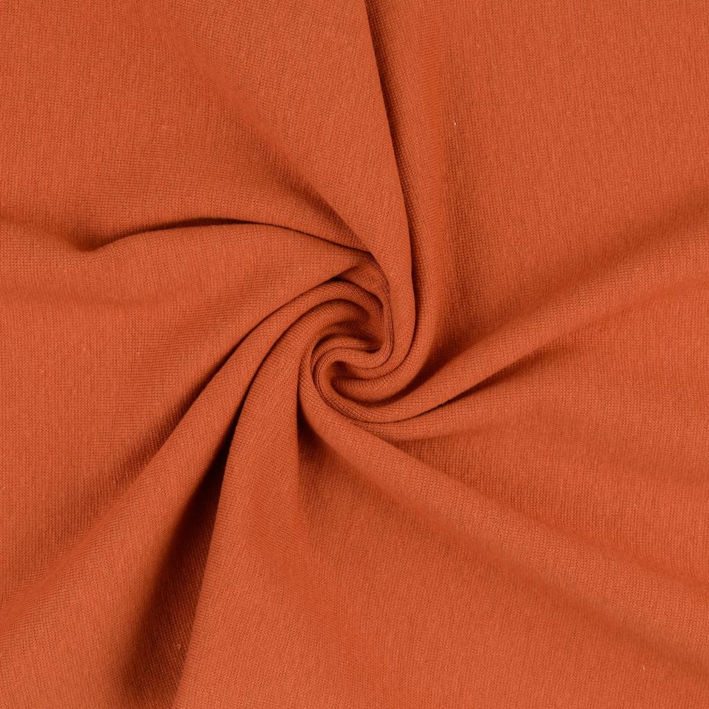 *Brandneu* uni cognac Feinstrick Bündchen 70cm breit *Top Preis