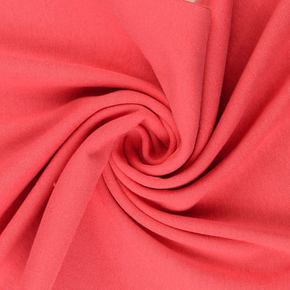 *Brandneu* uni coralle Feinstrick Bündchen 70cm breit *Top Preis*