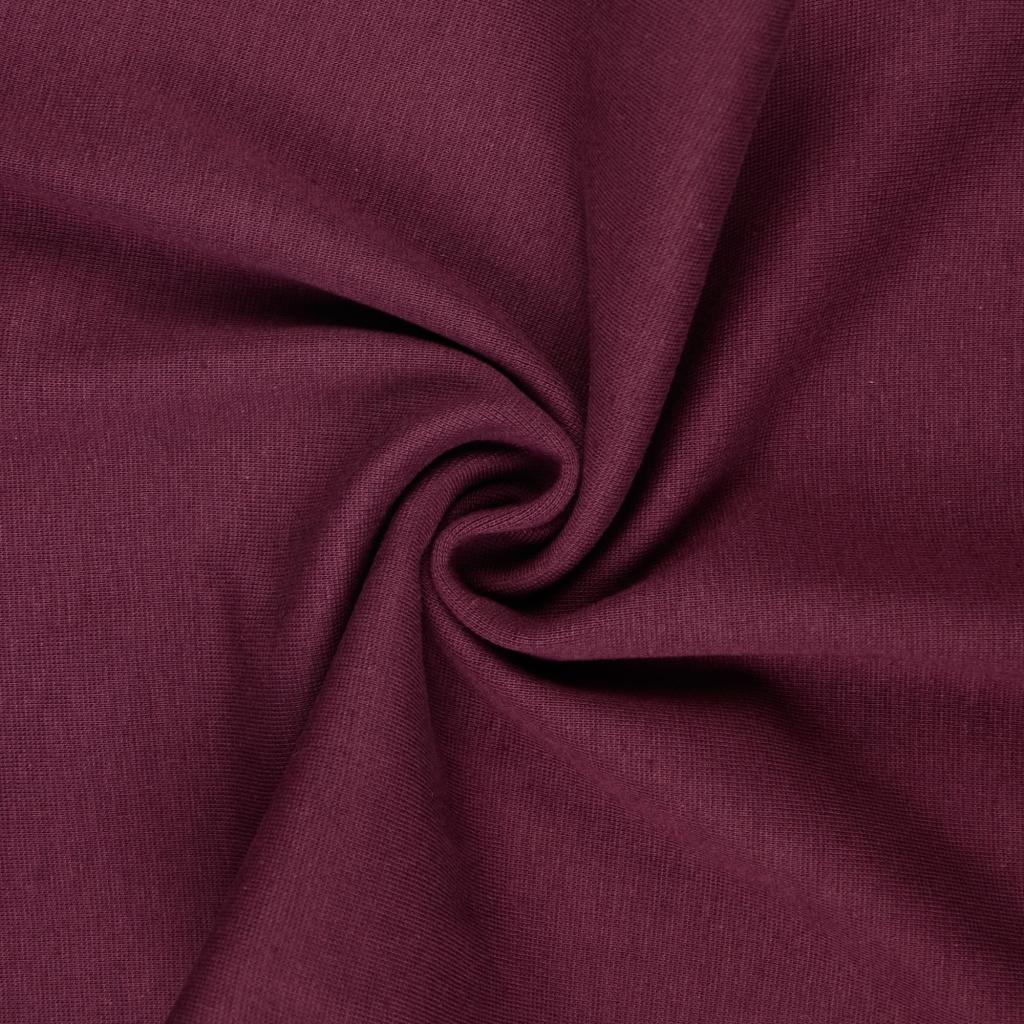 *Brandneu* uni dark bordeaux Feinstrick Bündchen 70cm breit *Top Preis*
