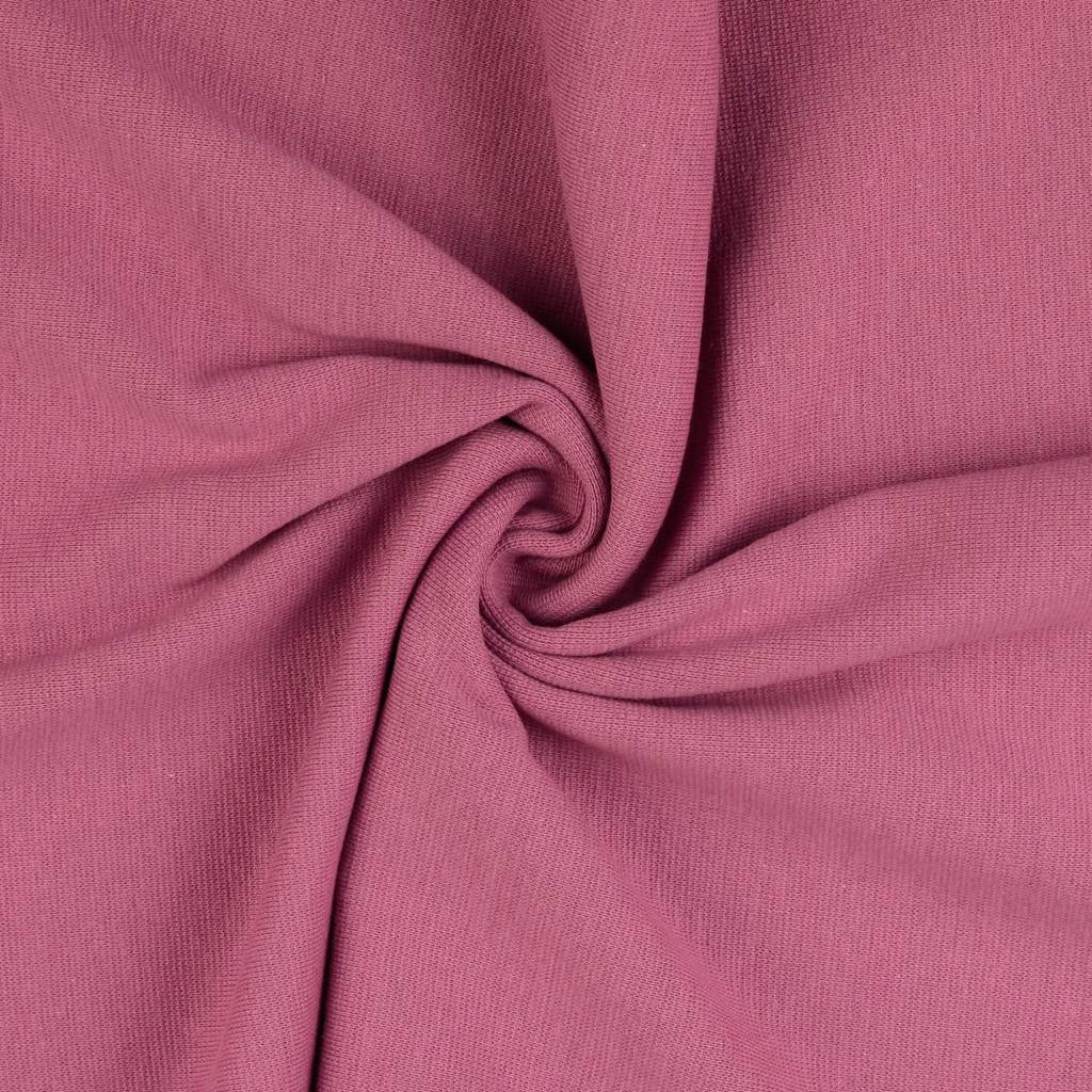 *Brandneu* uni dusty rose Feinstrick Bündchen 70cm breit *Top Preis*