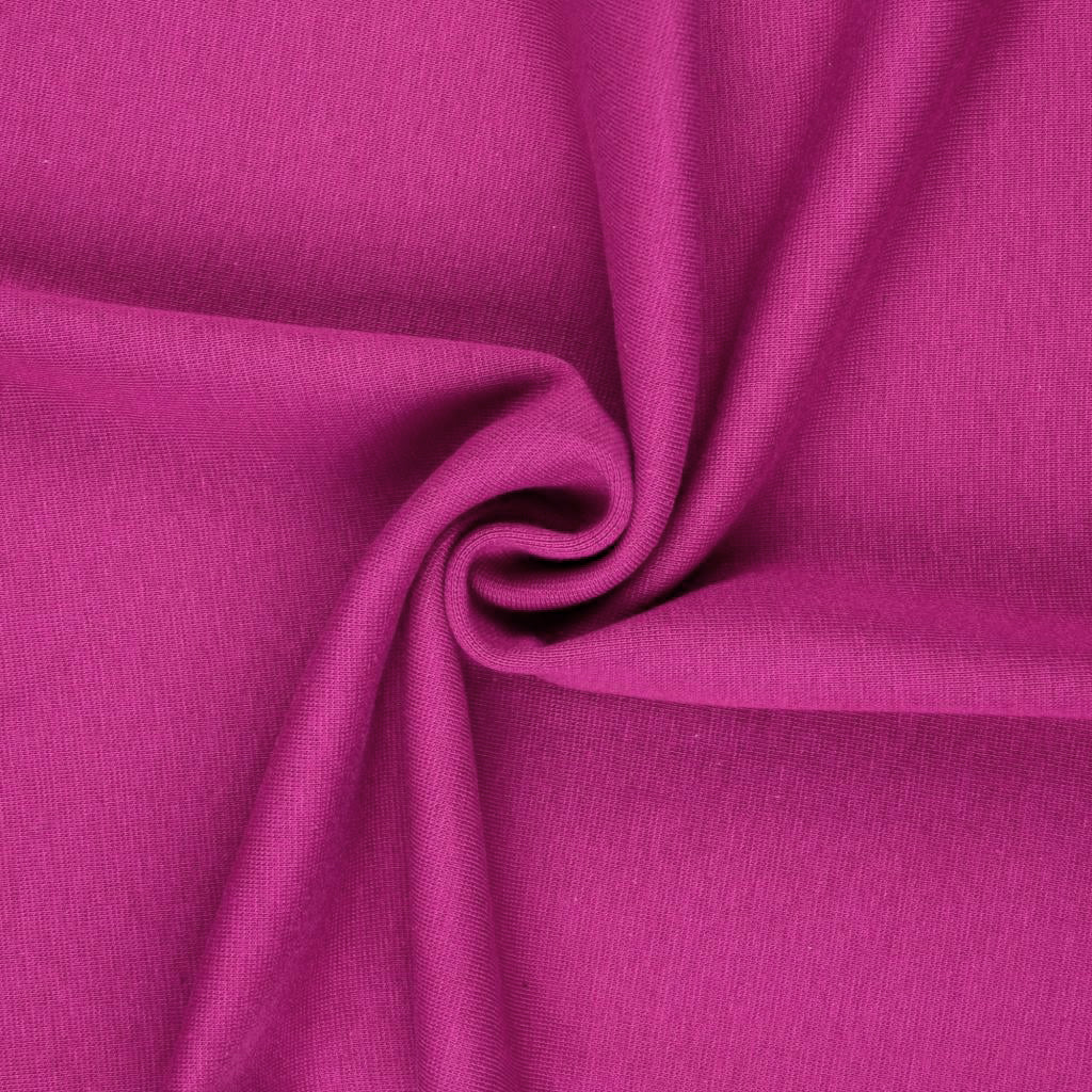 *Brandneu* uni fuchsia Feinstrick Bündchen 70cm breit *Top Preis*
