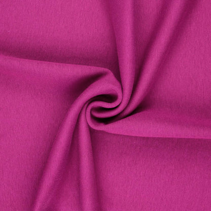 *Brandneu* uni fuchsia Feinstrick Bündchen 70cm breit *Top Preis*