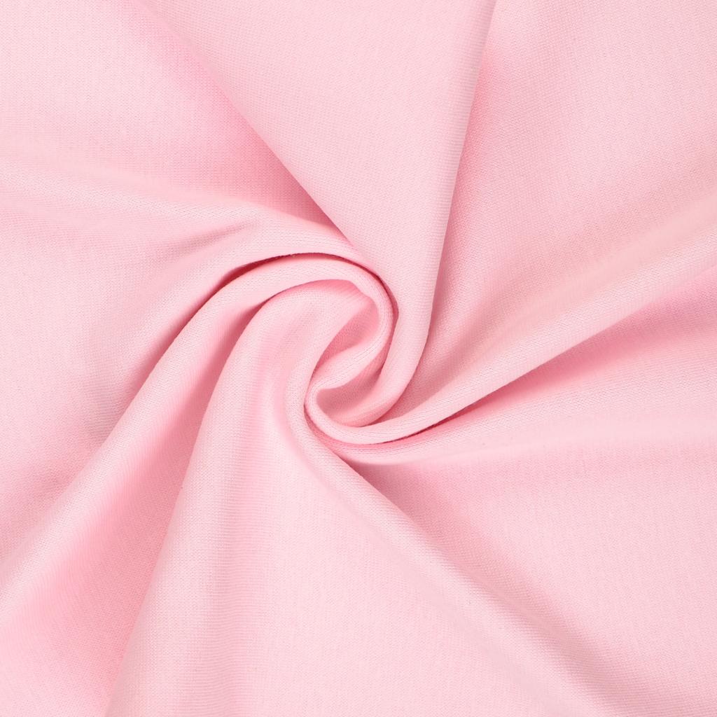 Bündchen helles Rosa - Feinstrick Bündchen