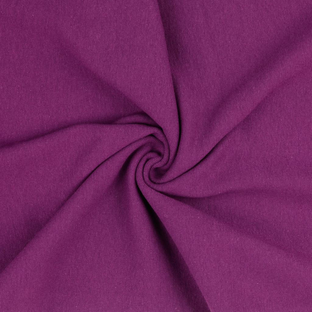 *Brandneu* uni lila Feinstrick Bündchen 70cm breit *Top Preis*