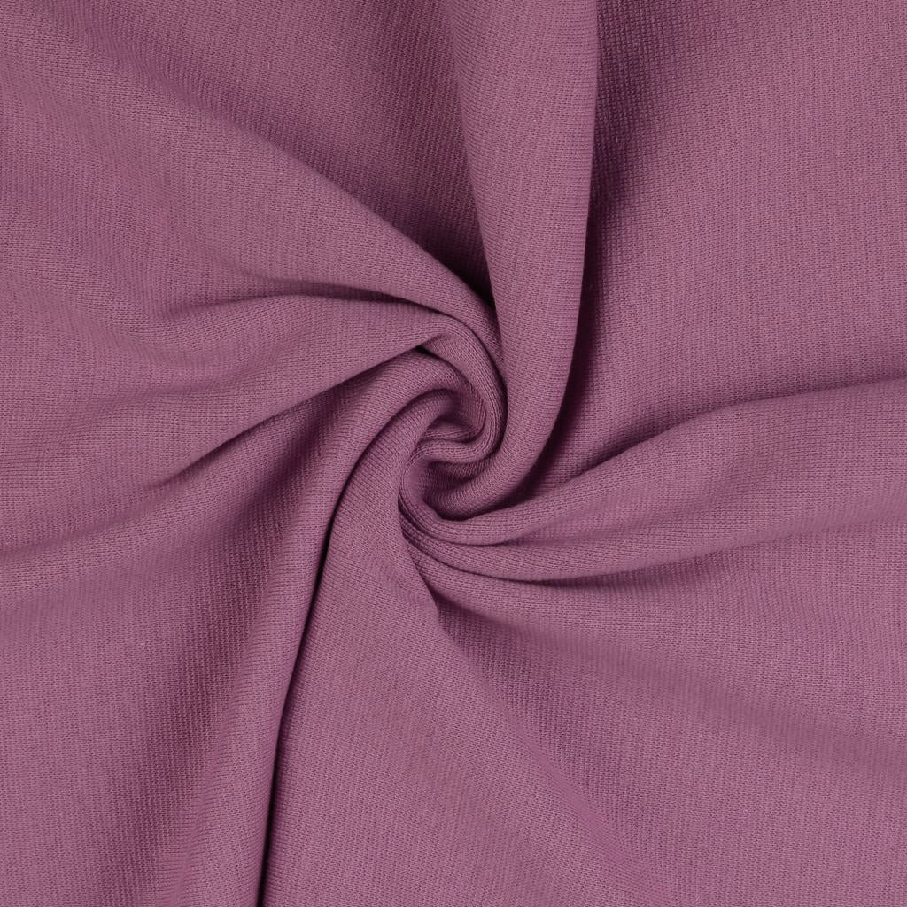 *Brandneu* uni mauve Feinstrick Bündchen 70cm breit *Top Preis*