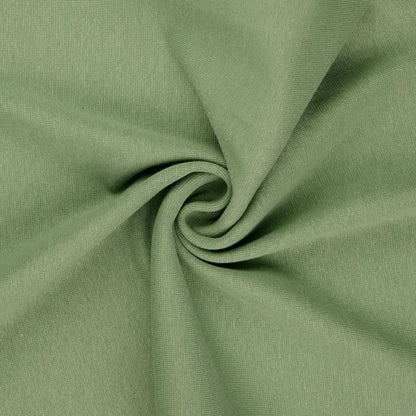 *Brandneu* uni pale green Feinstrick Bündchen 70cm breit *Top Preis*