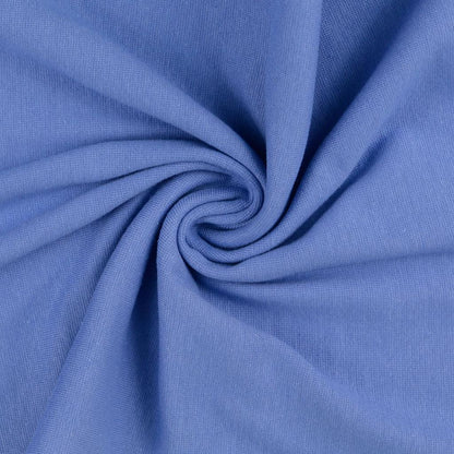 *Brandneu* uni rauchblau Feinstrick Bündchen 70cm breit *Top Preis*