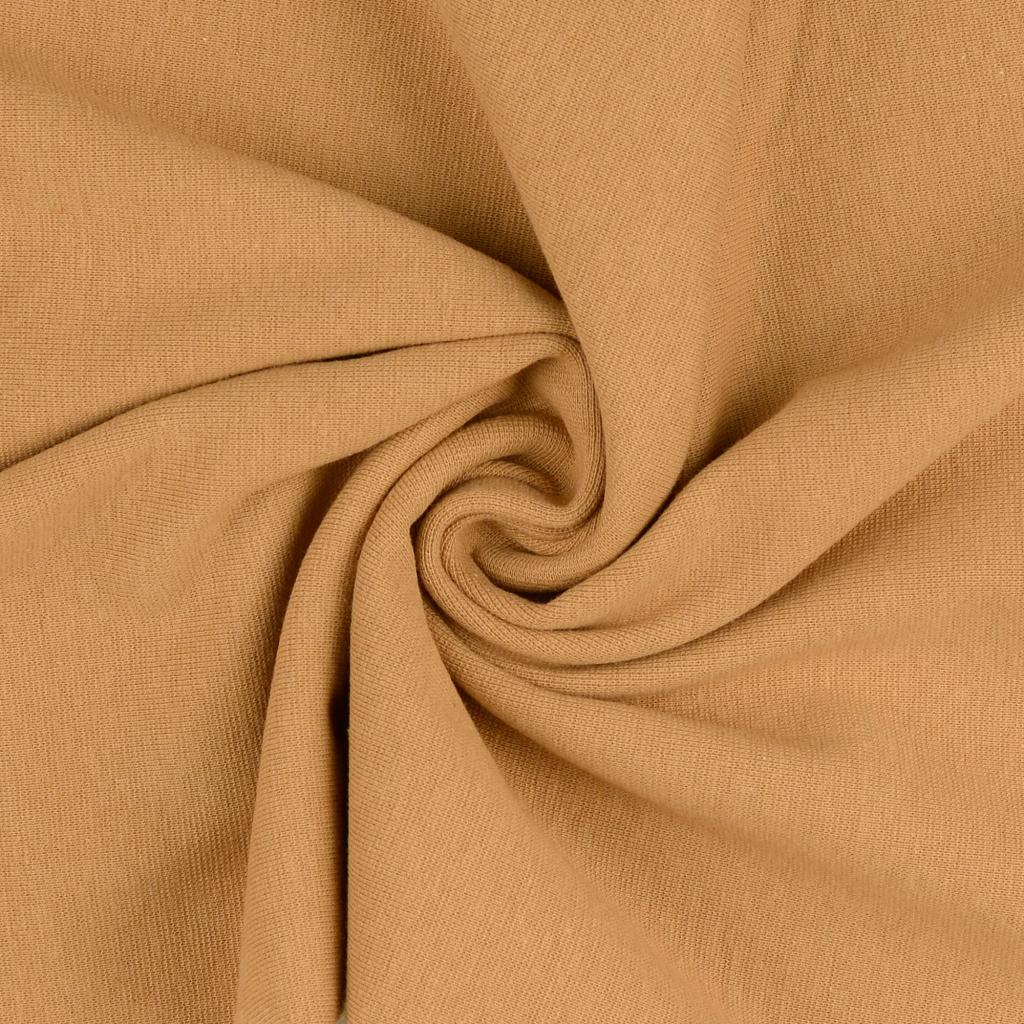 *Brandneu* uni tan Feinstrick Bündchen 70cm breit *Top Preis*