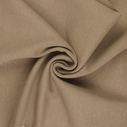 *Brandneu* uni taupe Feinstrick Bündchen 70cm breit *Top Preis