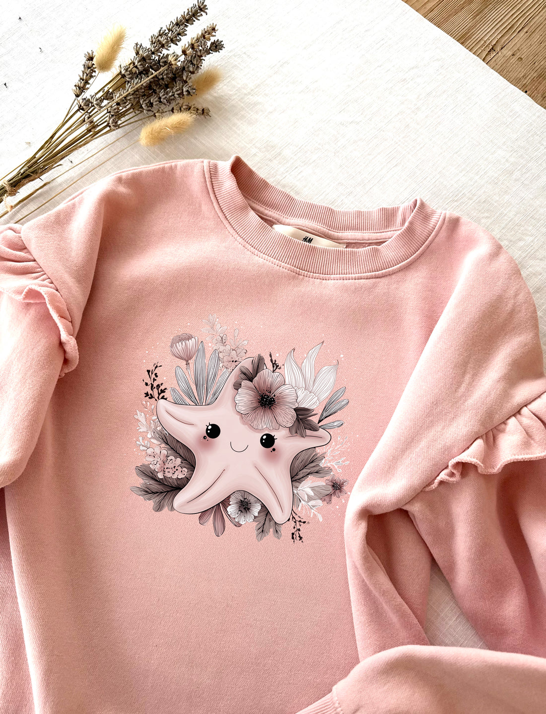 NEU!!! Bügelbild *Cutie Seastar* Staghorn exklusiv Eigenproduktion