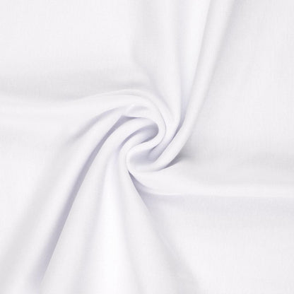 Bündchen uni weiß Feinstrick Bündchen 70cm breit *Top Preis*