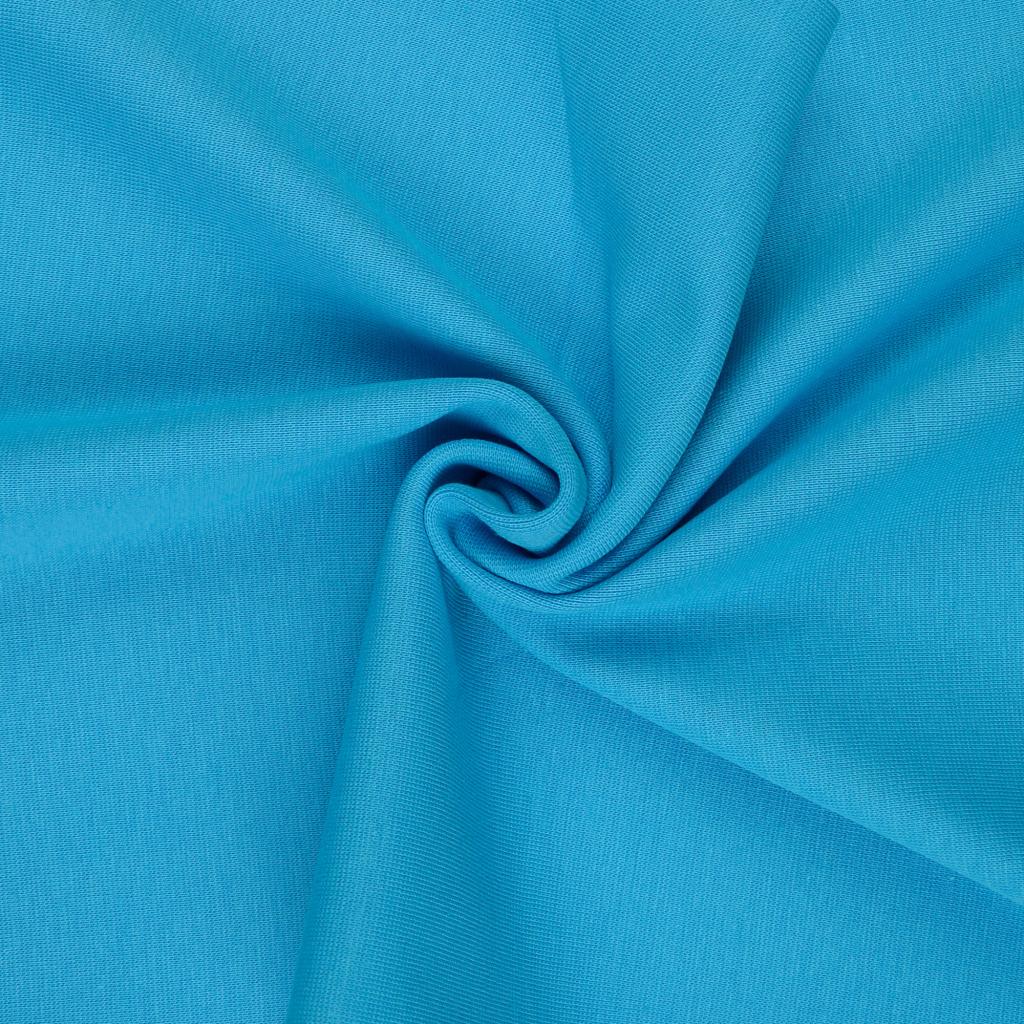 *Brandneu* uni türkis Feinstrick Bündchen 70cm breit *Top Preis*