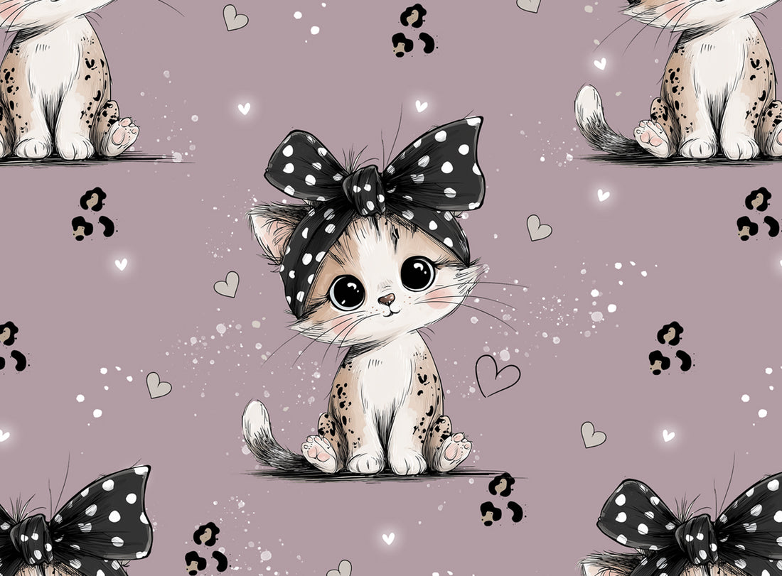 *Kitty Cats Mauve* Bio Jersey *2026 Cuties Serie* "Staghorn exklusiv” Eigenproduktion