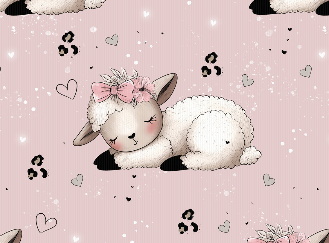 Cutie Lamb Rose Rib Jersey *Cutie Pies ll Serie* - Staghorn Eigenproduktion