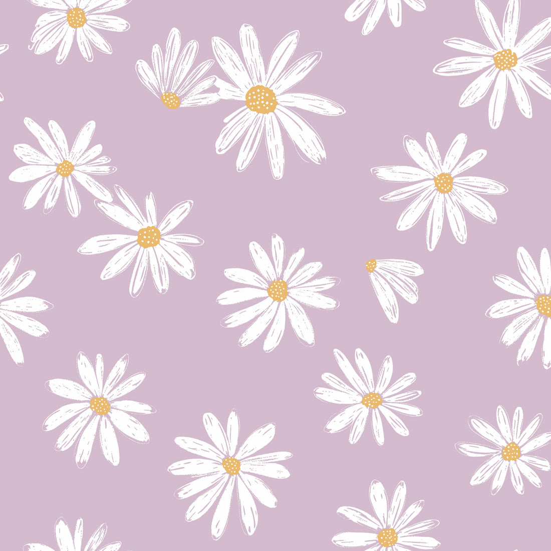 Flieder Daisies Jersey *Cuties 2026 Serie* - Staghorn Eigenproduktion