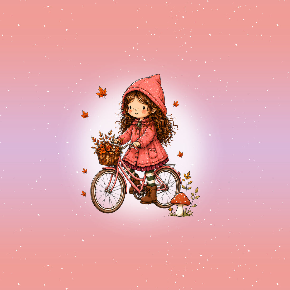 VORBESTELLUNG!! 70cm!! Bike Girl Panel Sweat *Design Days* - Staghorn Eigenproduktion