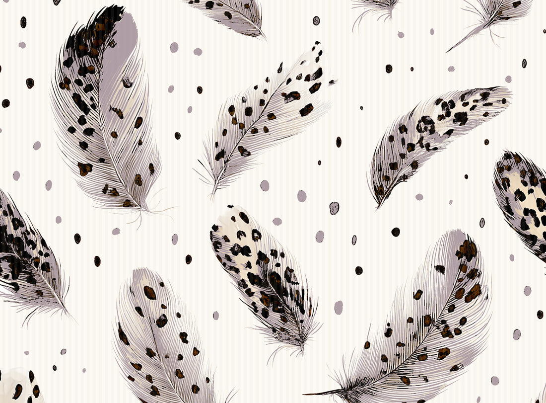 *Feathers Rib* Rib Jersey *2026 Cuties Serie* "Staghorn exklusiv” Eigenproduktion