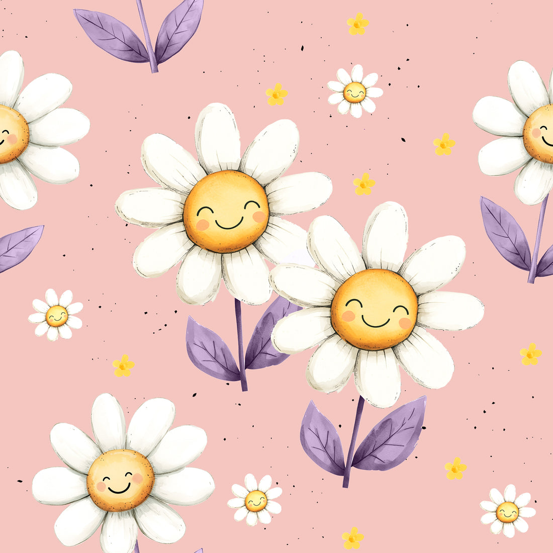 Smiling Flowers Rosa Jersey *Cuties 2026 Serie* - Staghorn Eigenproduktion