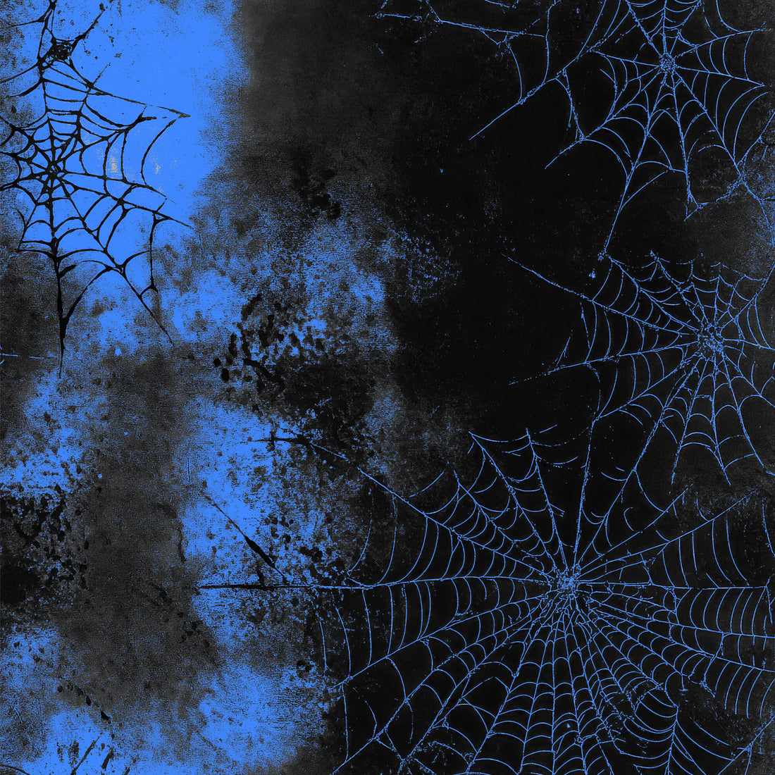VORBESTELLUNG!! Spiderweb Blue Bio Sweat *Halloween Jungs 2026 Serie* - Staghorn Eigenproduktion