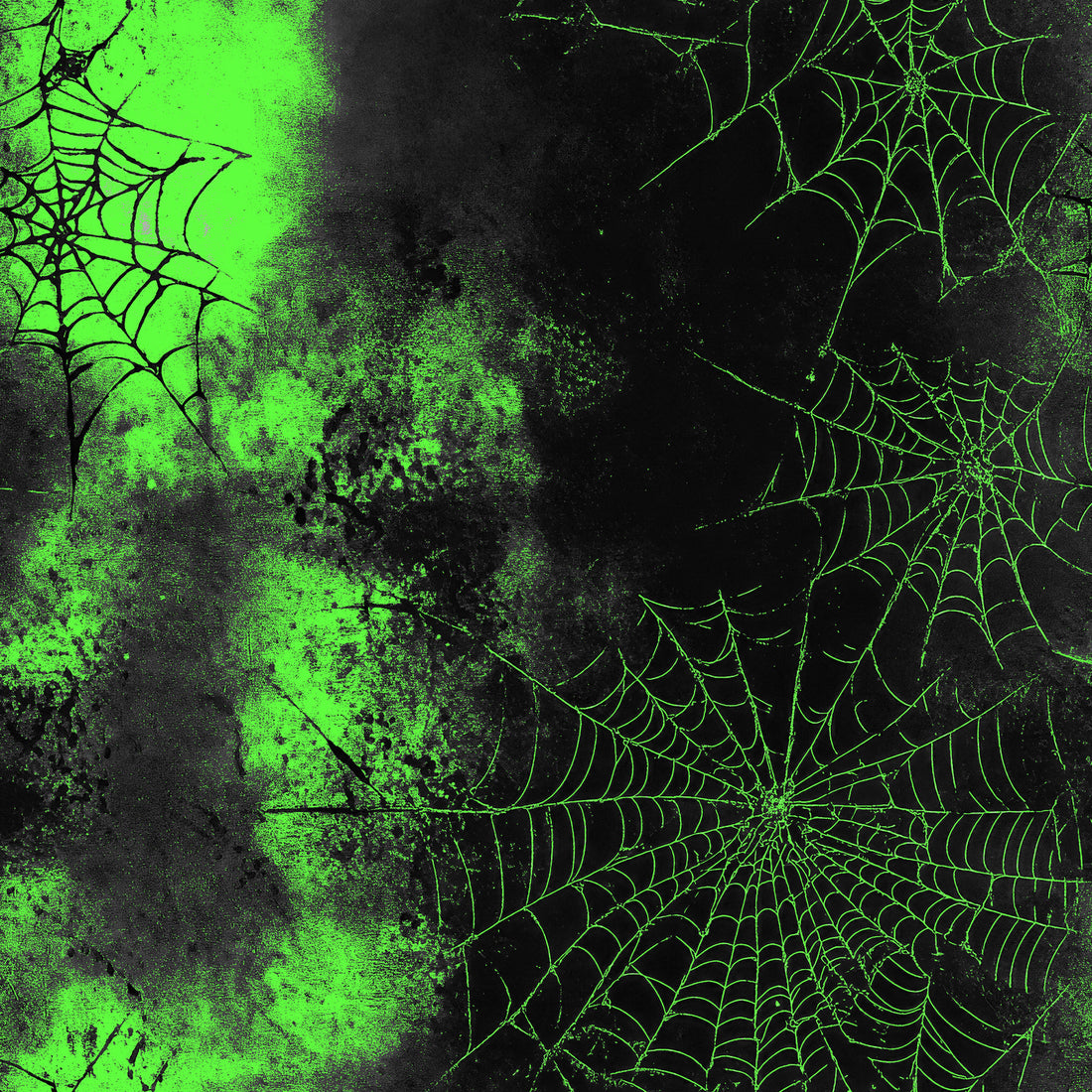 VORBESTELLUNG!! Spiderweb Green Bio Sweat *Halloween Jungs 2026 Serie* - Staghorn Eigenproduktion