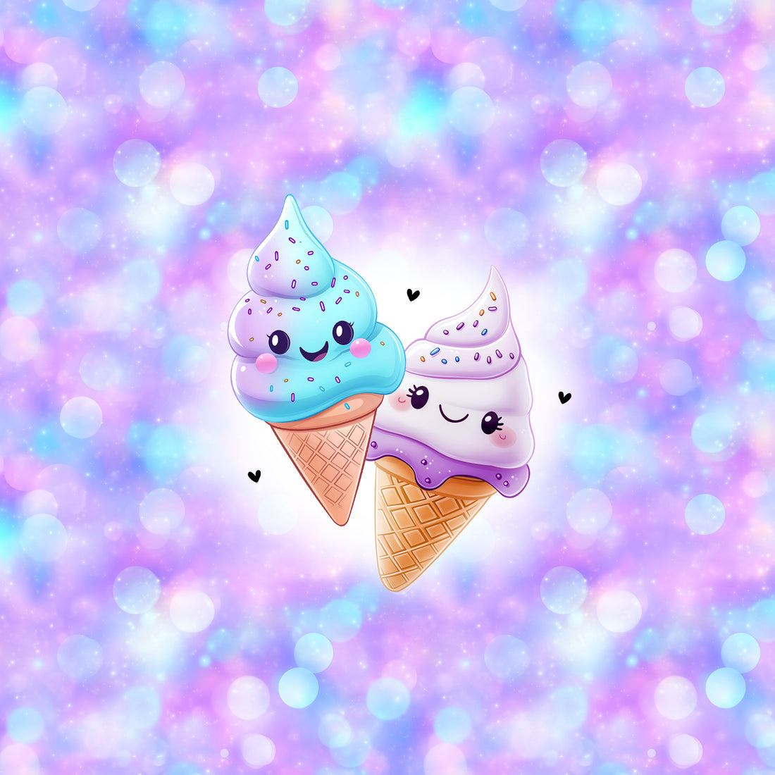 70cm!! Cutie Ice Cream Panel Bio Jersey *Ocean 2026 Serie* Staghorn Eigenproduktion