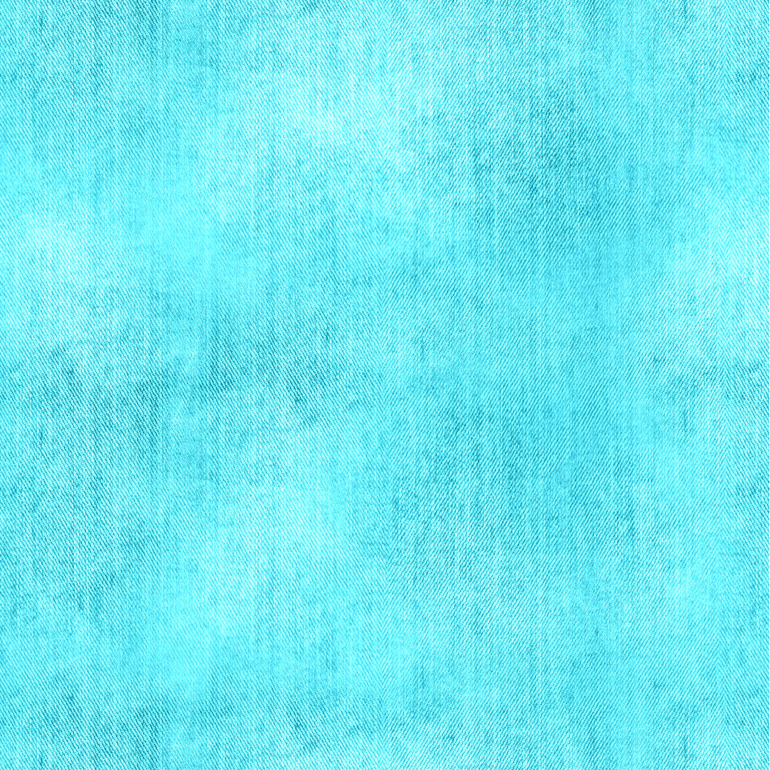 VORBESTELLUNG!! Jeans Optik Türkis Bio Jersey *Summer Life Serie* - Staghorn Eigenproduktion