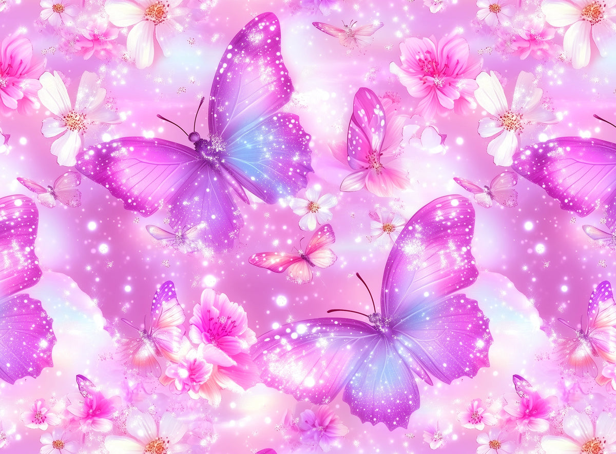 *Lumi Butterflies* Bio Jersey *Einschulung 2026 Serie* Eigenproduktion