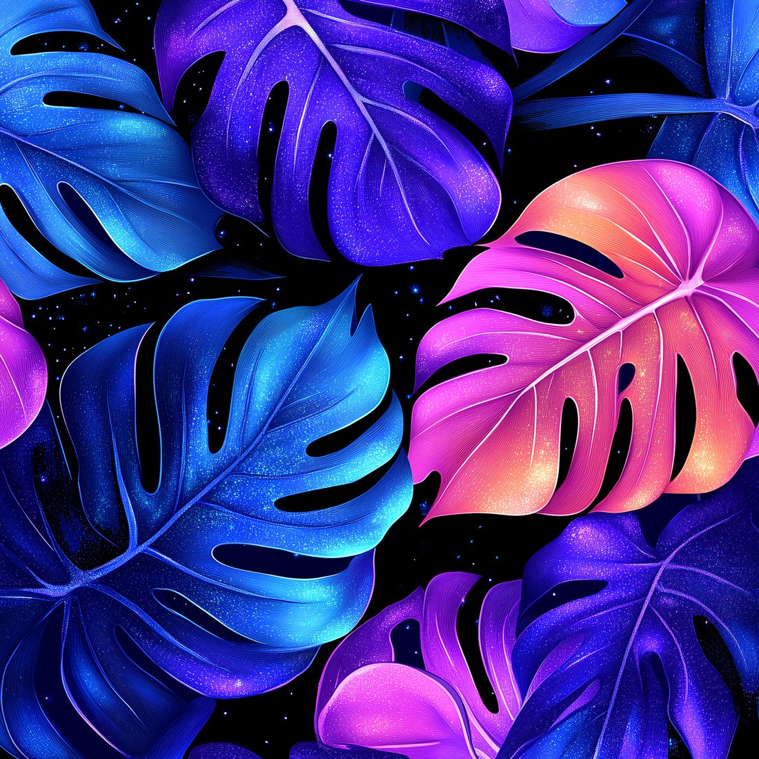 Monstera Bio Jersey *Tropical Summer Serie* - Staghorn Eigenproduktion