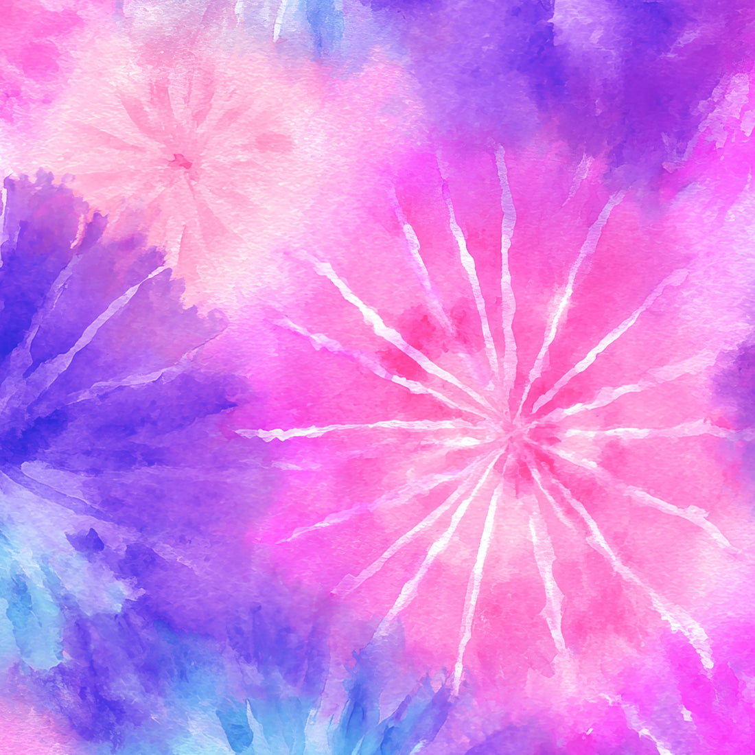Tie Dye Blue Pink Jersey *Summer Splash 2026 Serie* - Staghorn Eigenproduktion