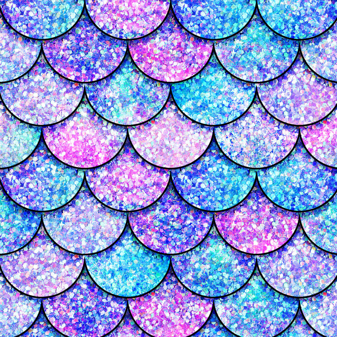 Glitzer Scales Bio Jersey *Ocean 2026 Serie* Staghorn Eigenproduktion