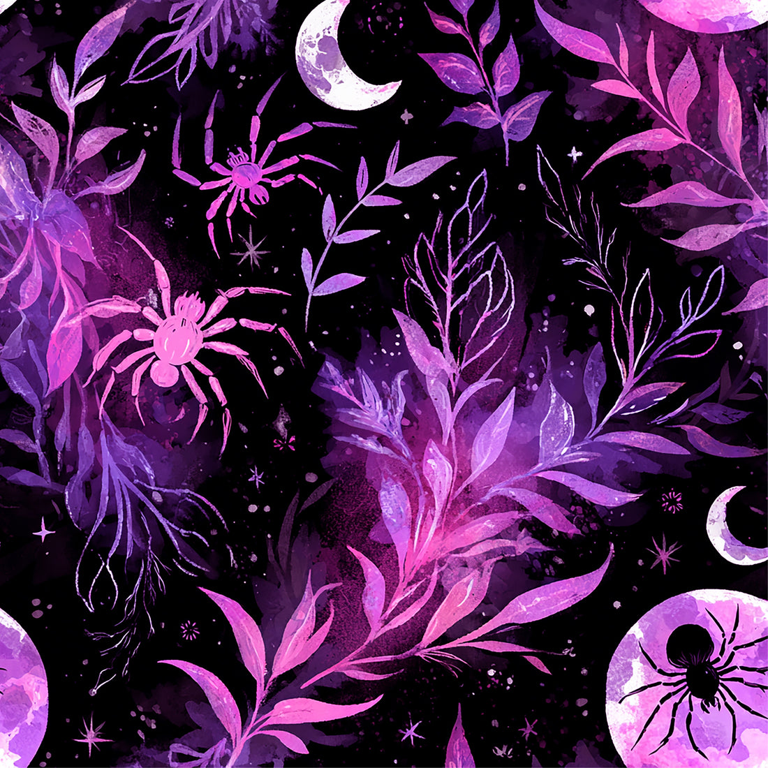 VORBESTELLUNG!! Spider Florals Bio Sweat *Halloween 2026 Serie* - Staghorn Eigenproduktion