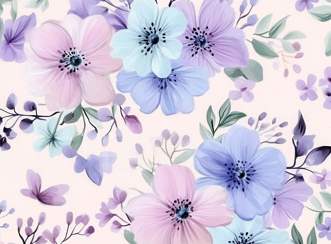 *Flower Love Creme* Bio Jersey *Ostern 2026 Serie* Eigenproduktion