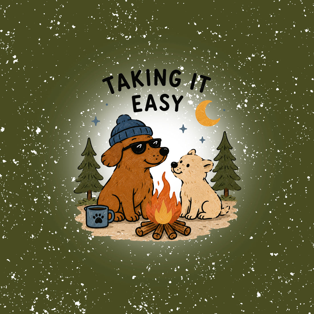 VORBESTELLUNG!! 70cm!! Taking it Easy Panel Sweat *Herbst 2026 Serie* - Staghorn Eigenproduktion