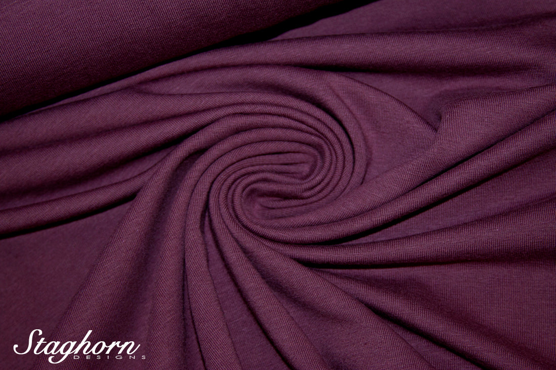 Super Sonderpreis Uni Jersey dark bordeaux - Baumwolljersey - Oeketex